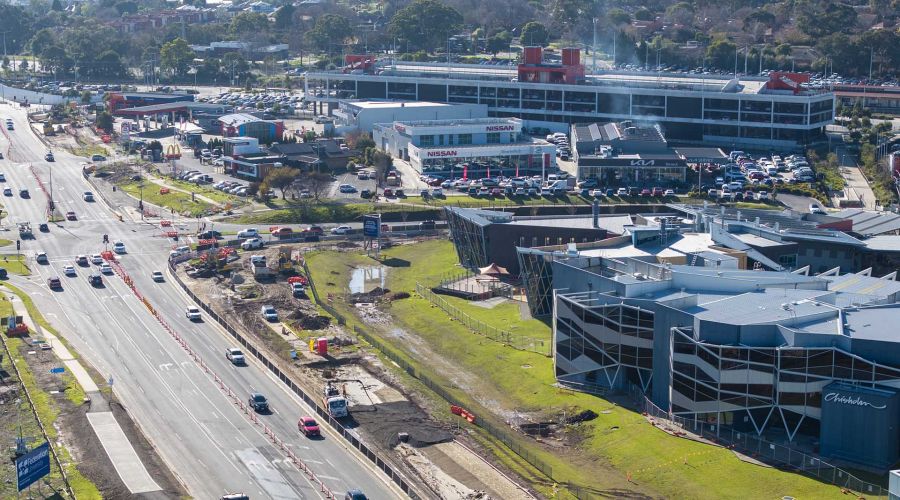 Kangan Drive and Clyde Road intersection