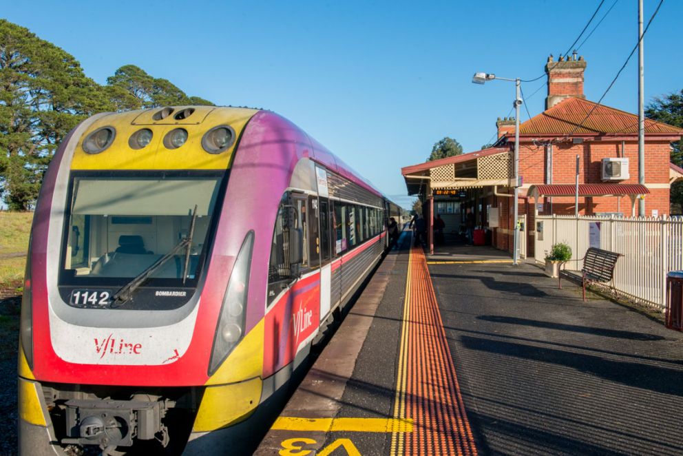 Ballan station before upgrade 