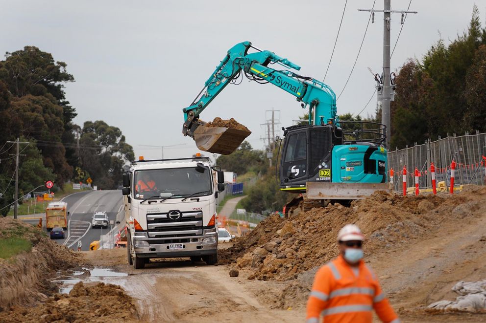 Excavation works