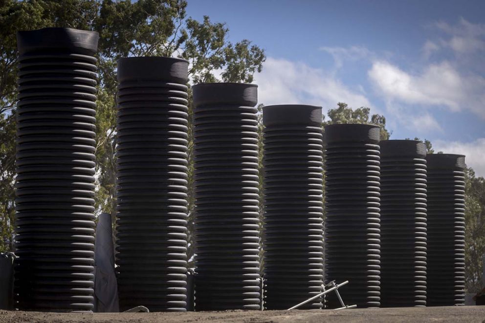 Pile Extensions (Eastern Abutment)