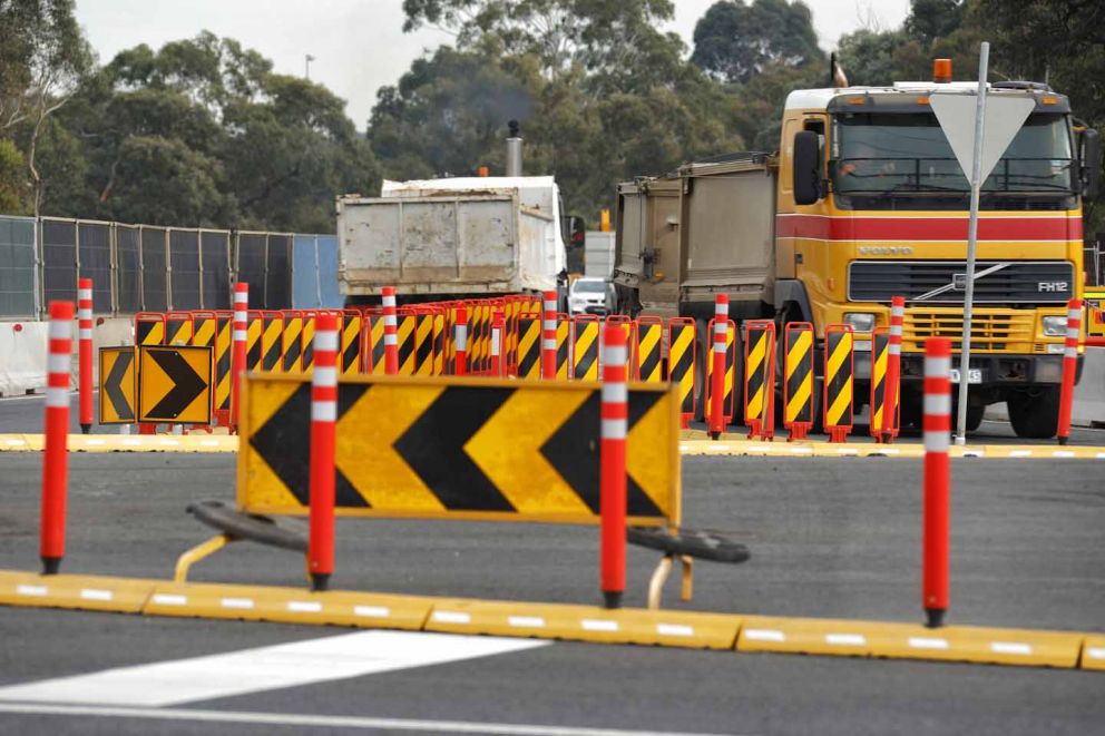 Traffic management at the Ballarto Road intersection