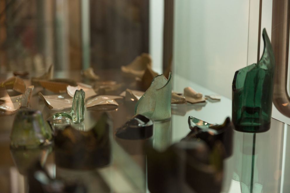 Glass shards