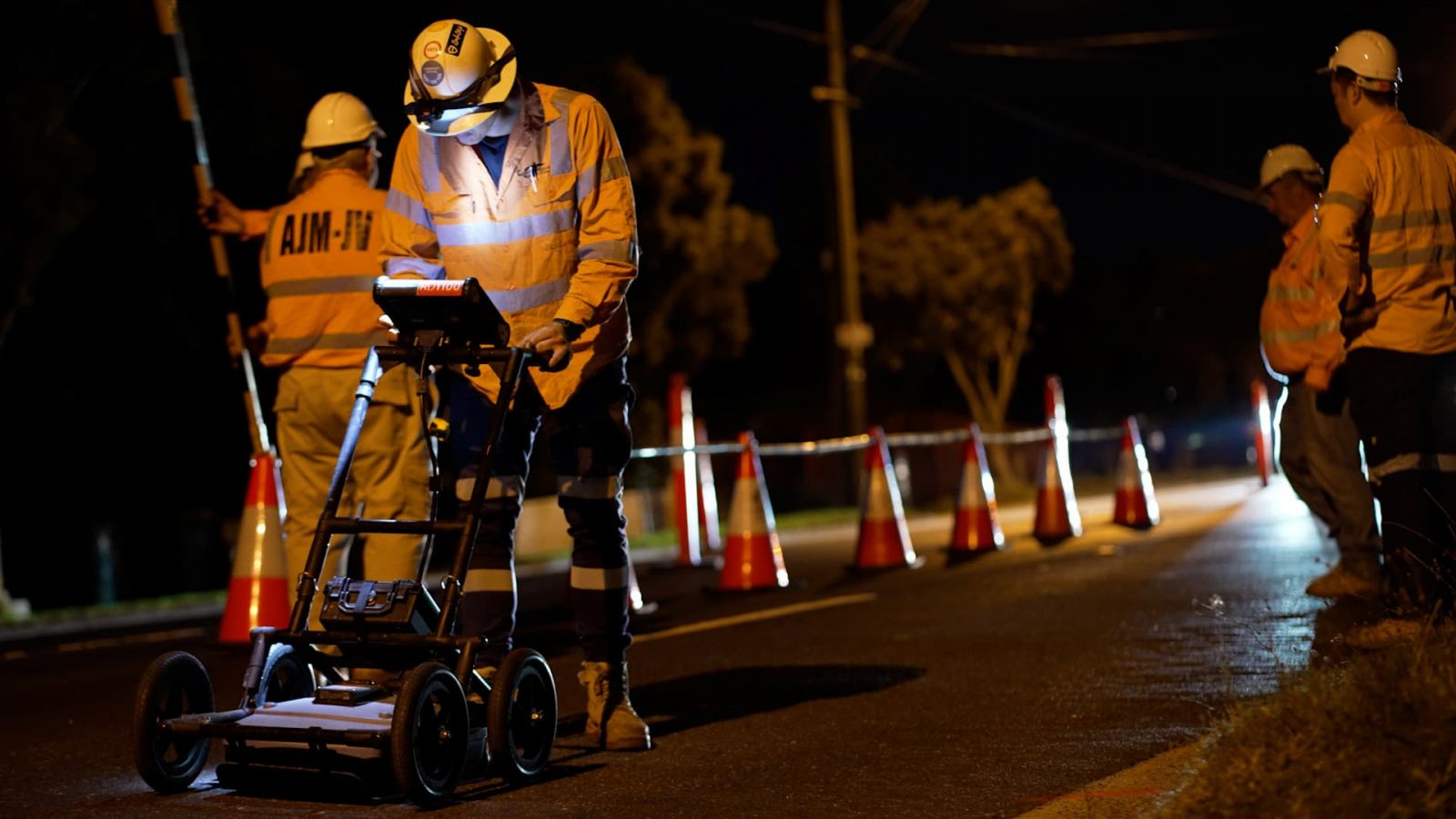 SRLA workers conducting ground surveys