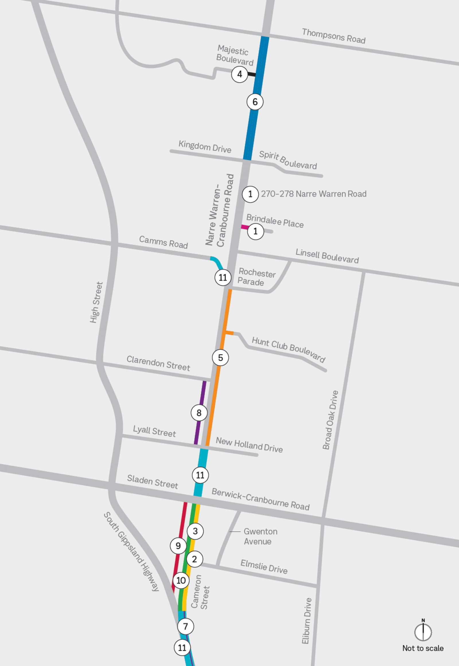 Narre Warren-Cranbourne Road Upgrade - May 2024 - Victoria’s Big Build