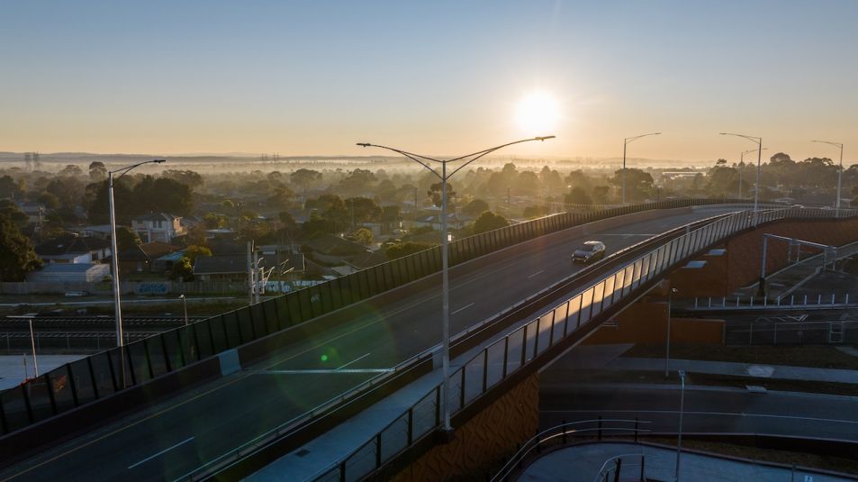 The Camms Road bridge