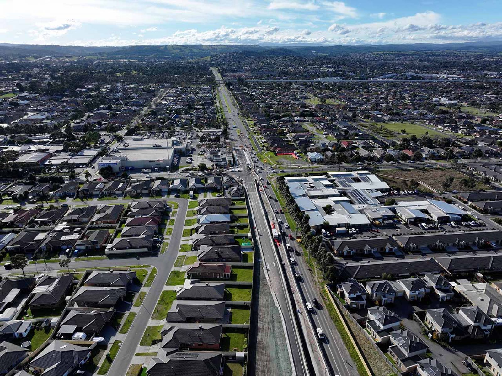 We’ve opened the new northbound lanes on McGregor Road between the Princes Freeway and Henry Road