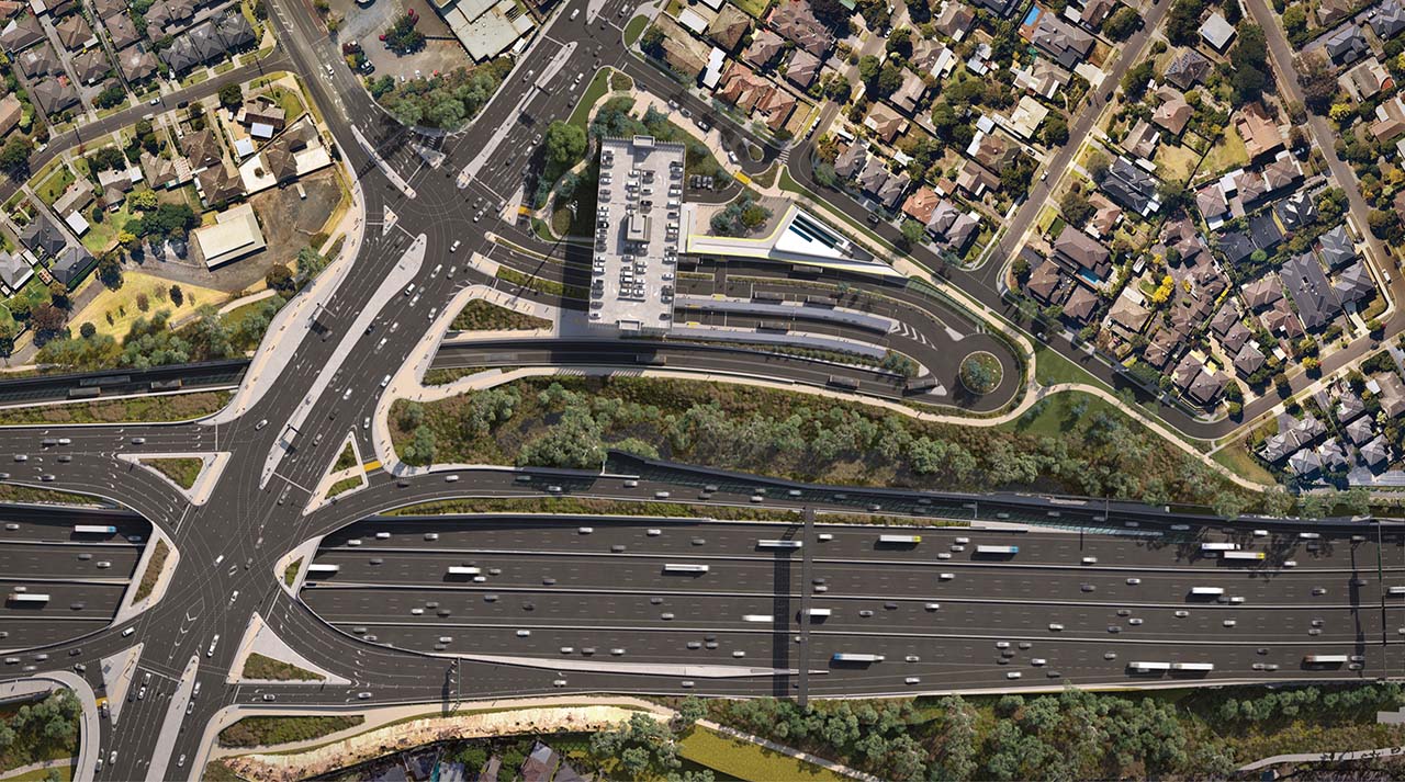 Artist impression of the new Doncaster interchange