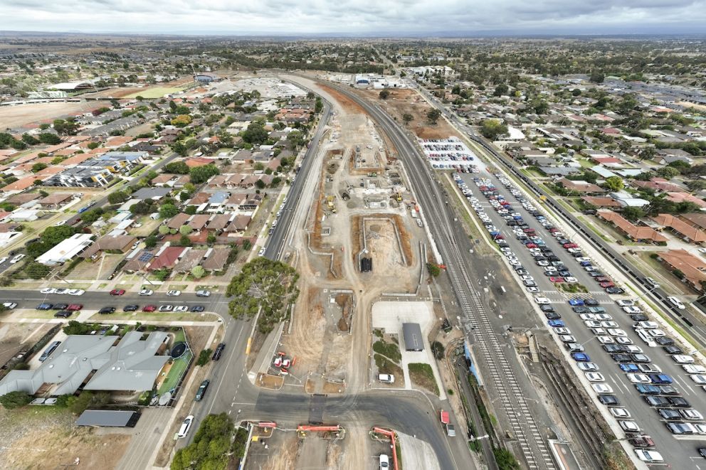 A new roundabout will be built at the intersection of Hazel Street and Brooklyn Road