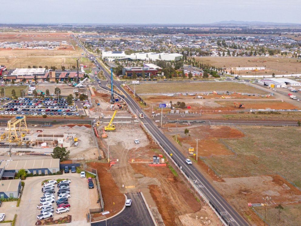The Ferris Road level crossing will be gone for good by 2026