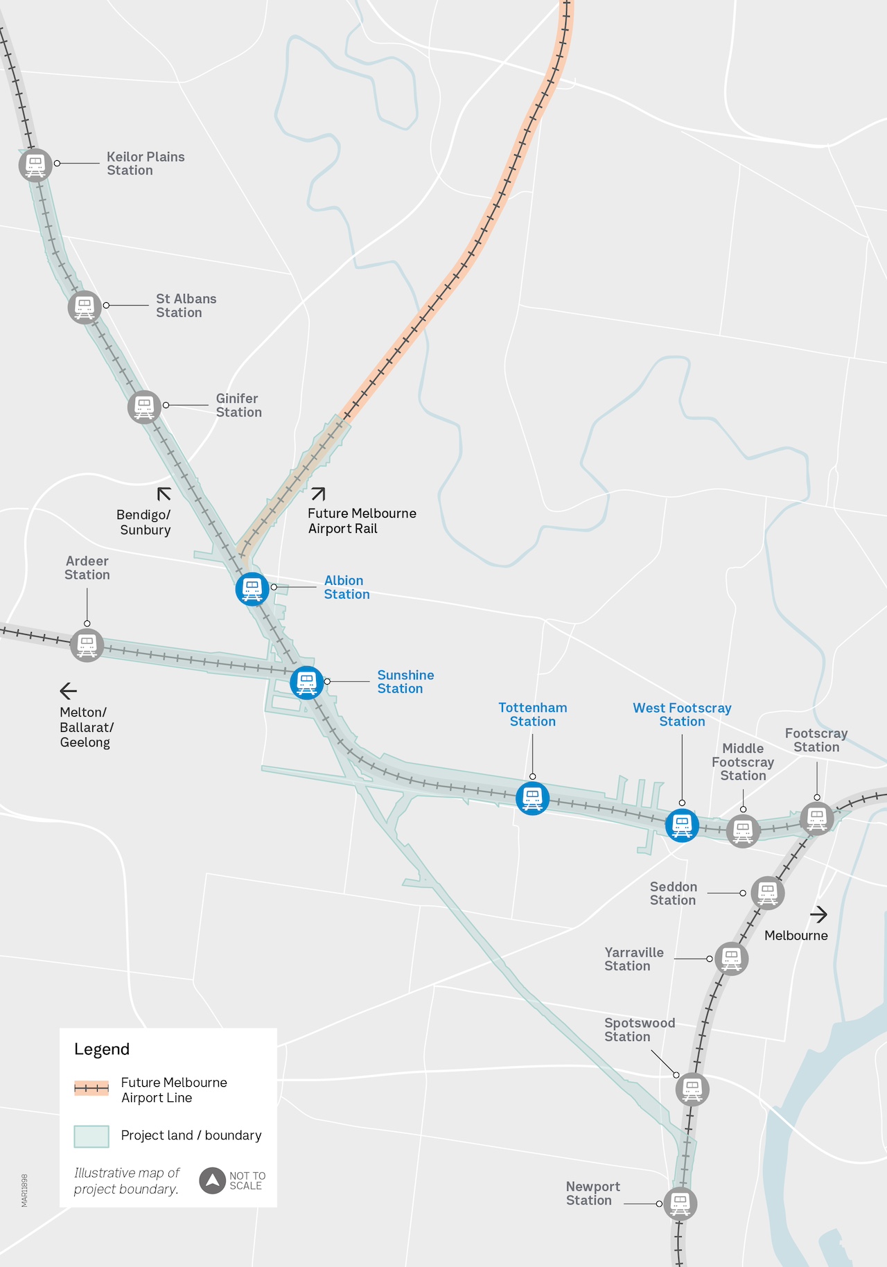 Sunshine Superhub project boundary