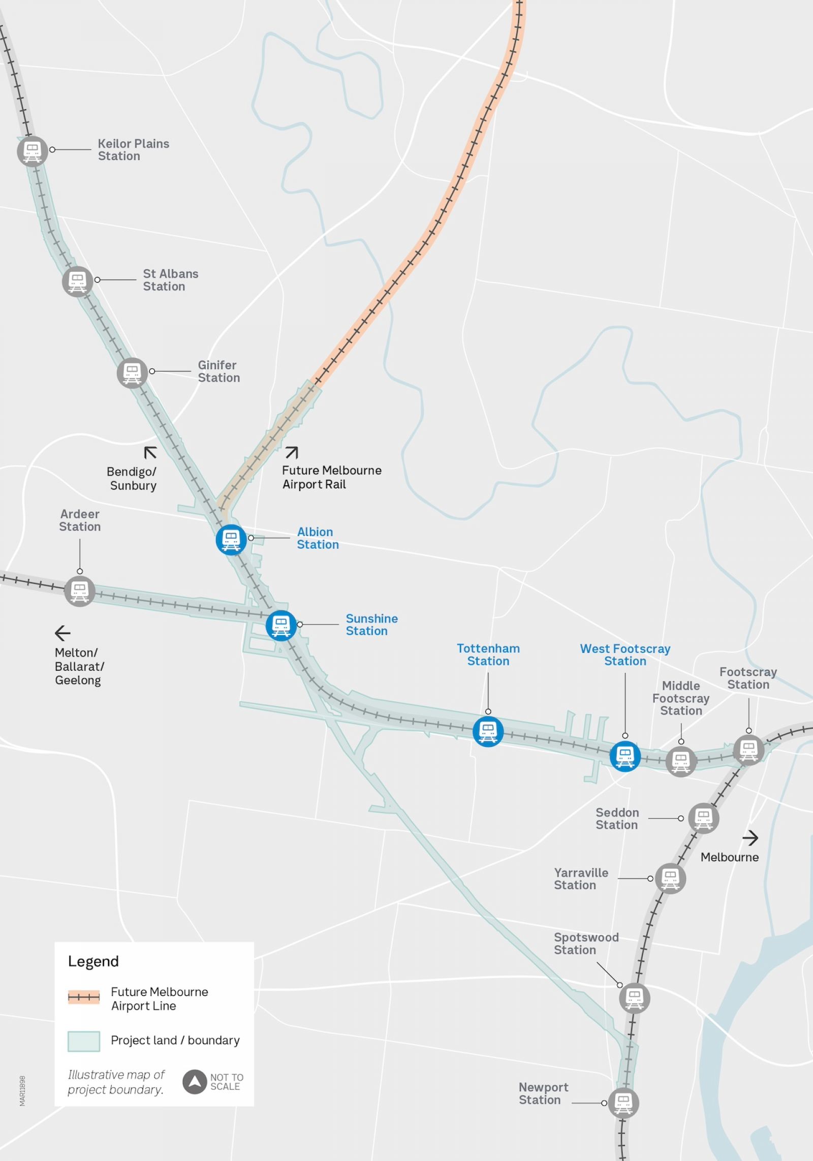 Sunshine Superhub project boundary