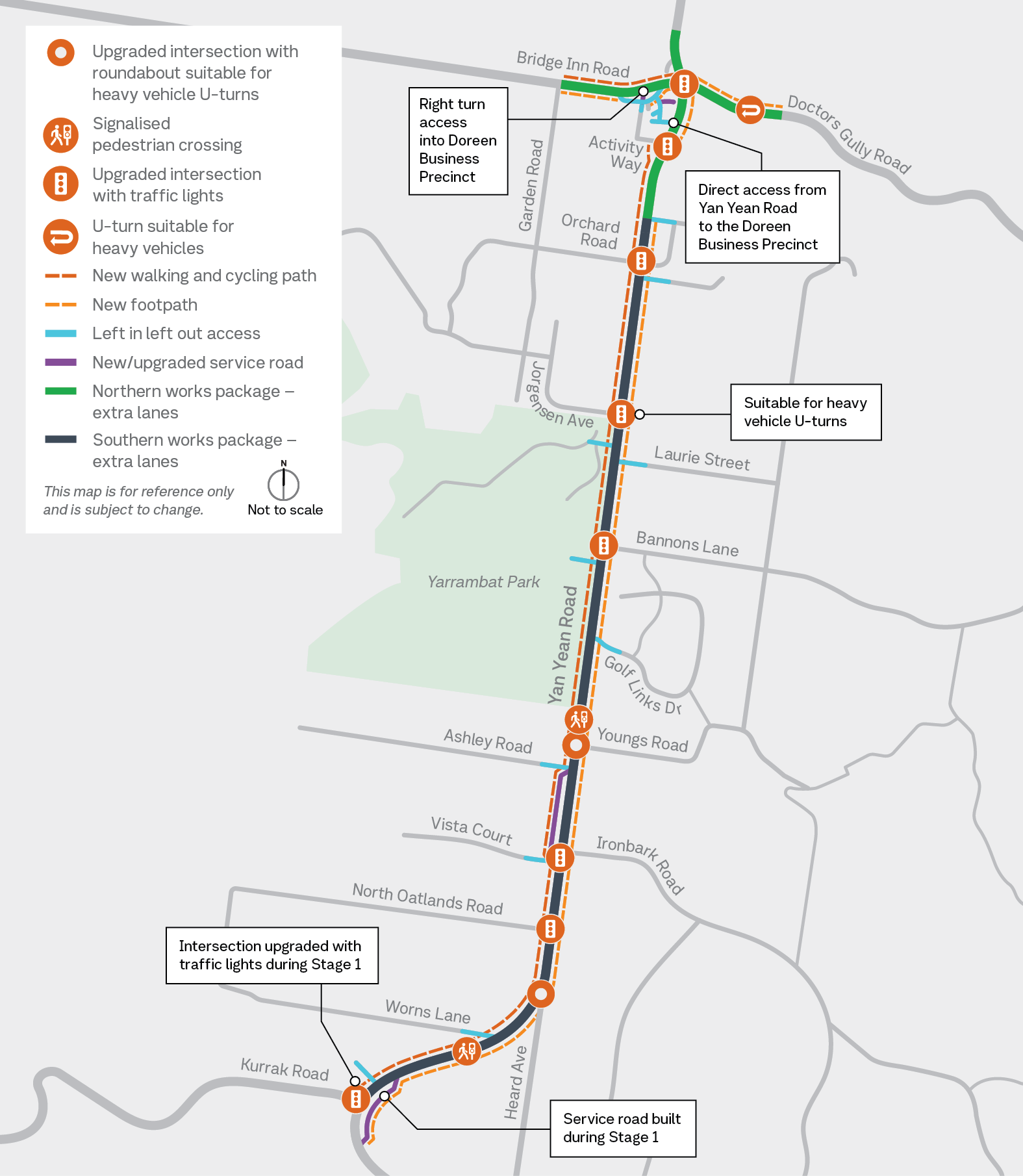 Project overview map - August 2025