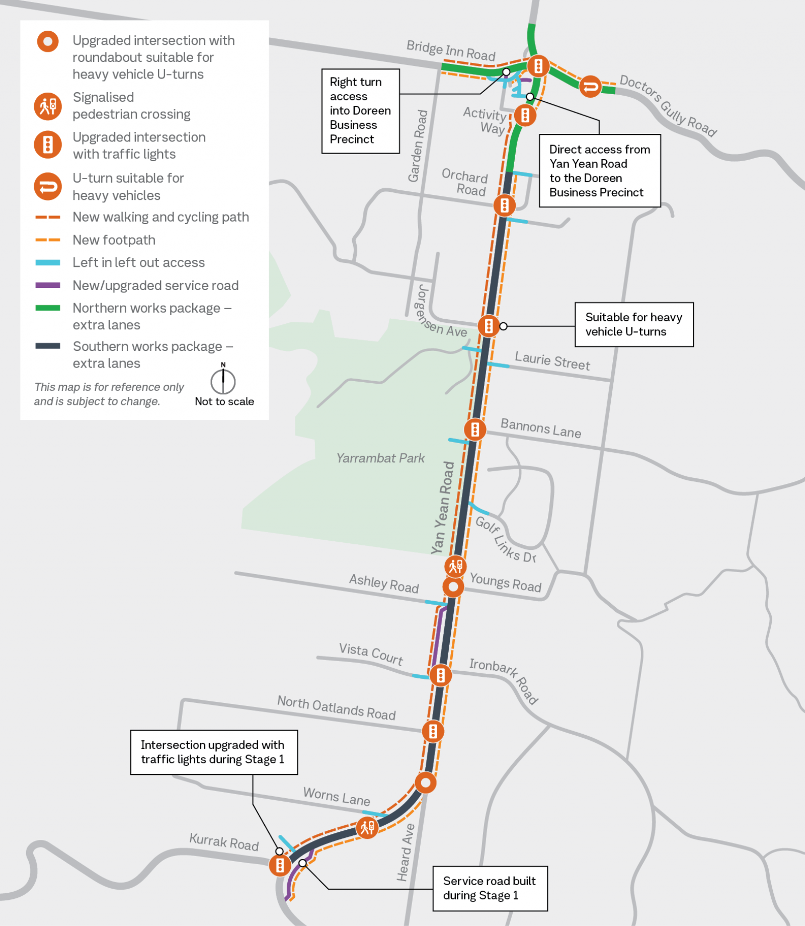 Project overview map - August 2025