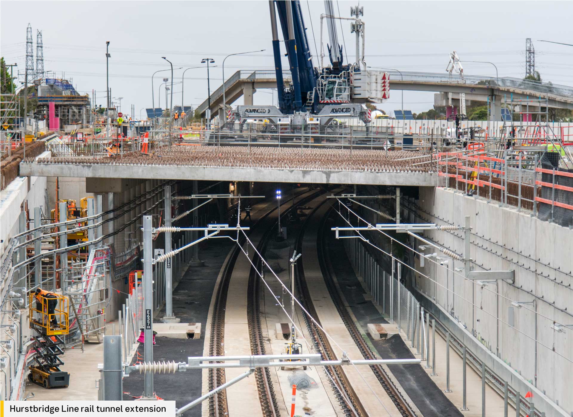 Hurstbridge Line rail tunnel extension