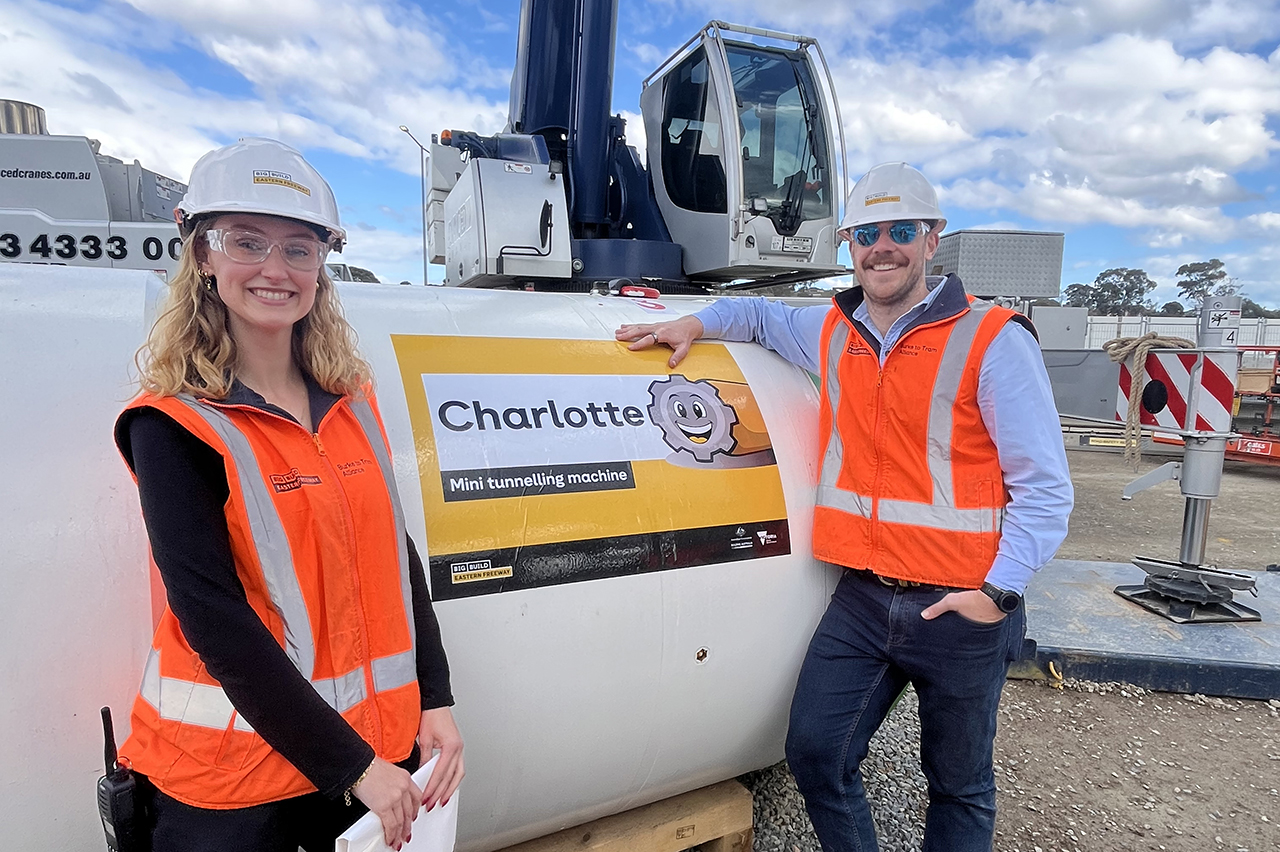 Tunnel boring machine Charlotte