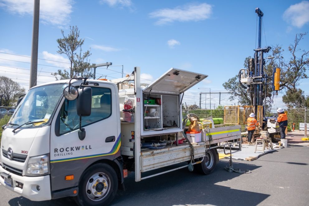 Site investigations at Seaford