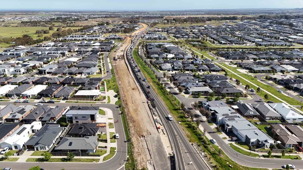 Barwon Heads Road Between Reserve Road, Charlemont and Lake Road, Armstrong Creek