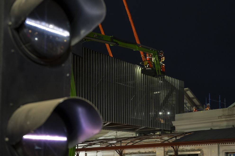 Ballarat Station with overpass in place