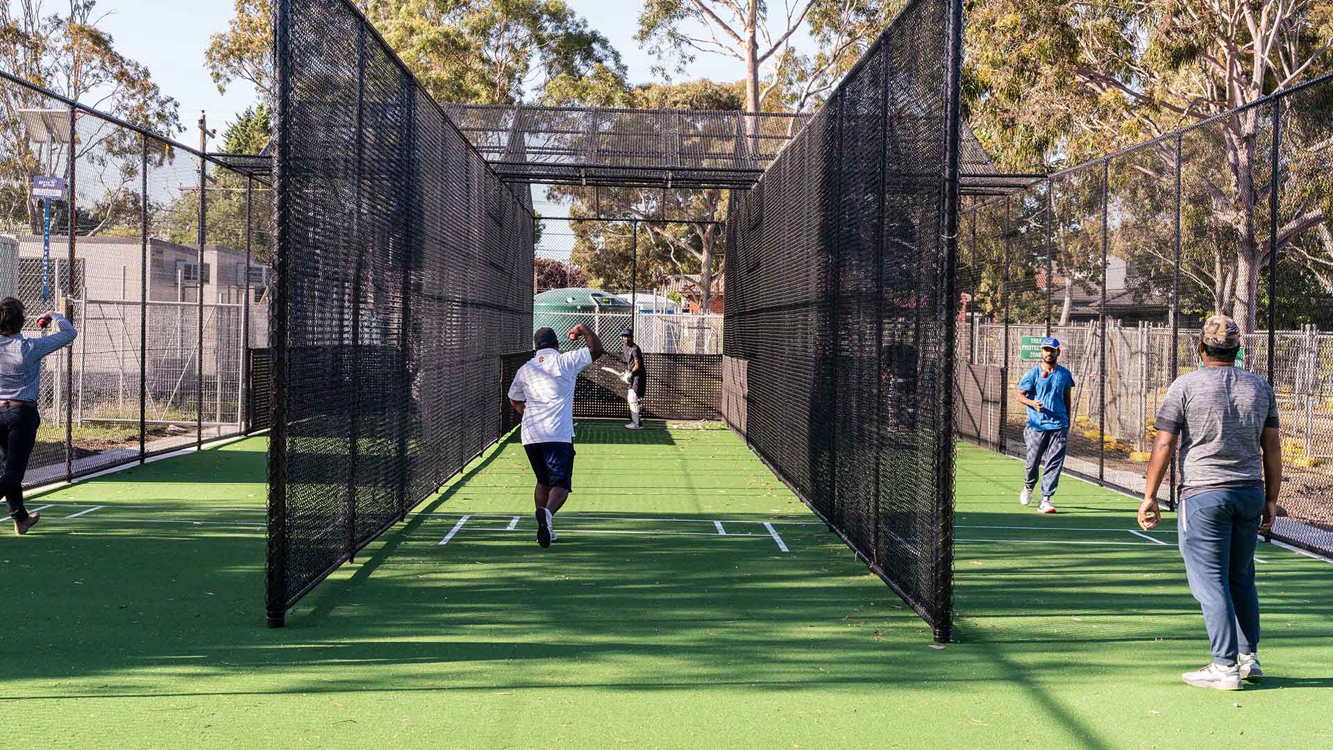 Ford Park cricket practice nets