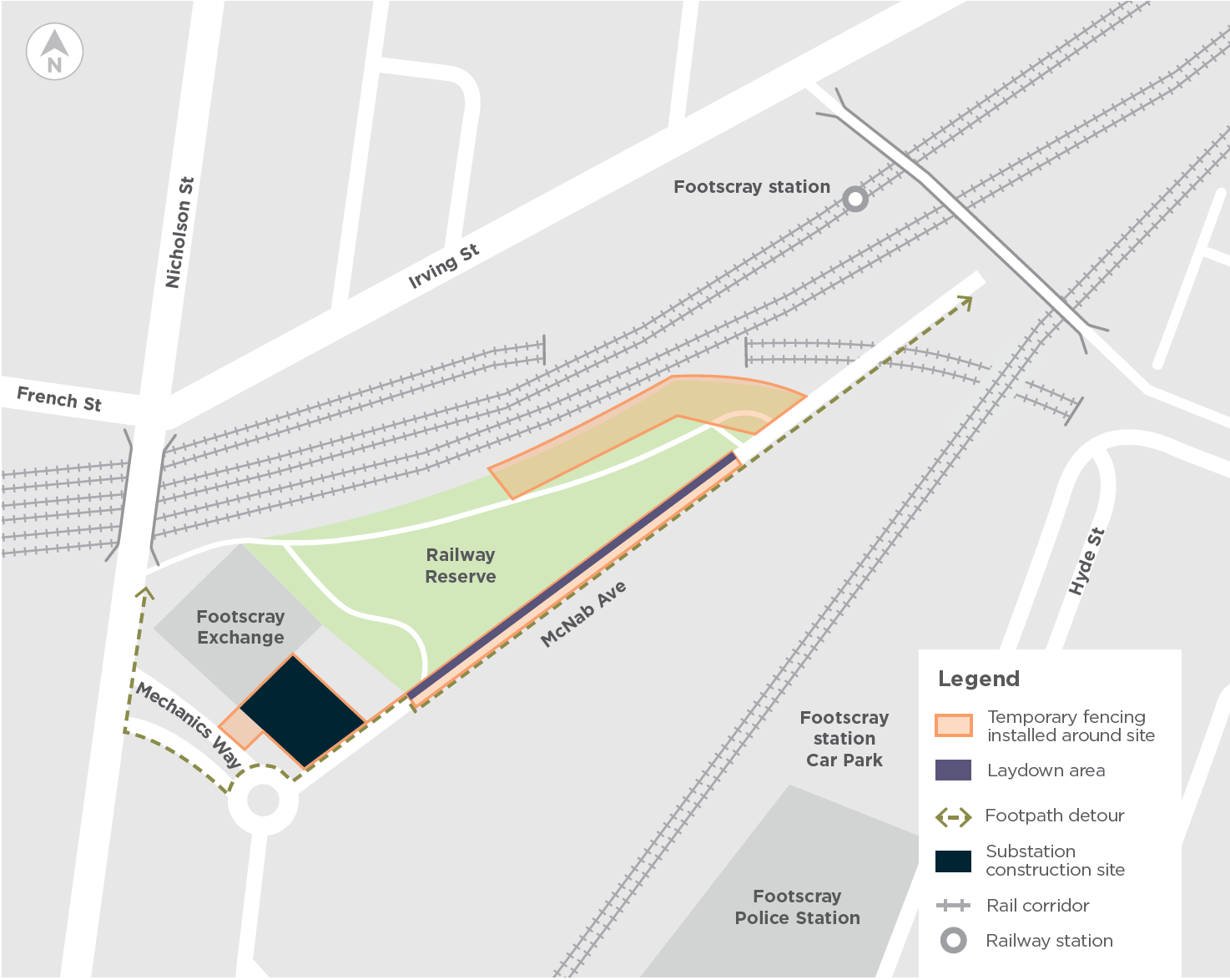 Footscray Map 2021
