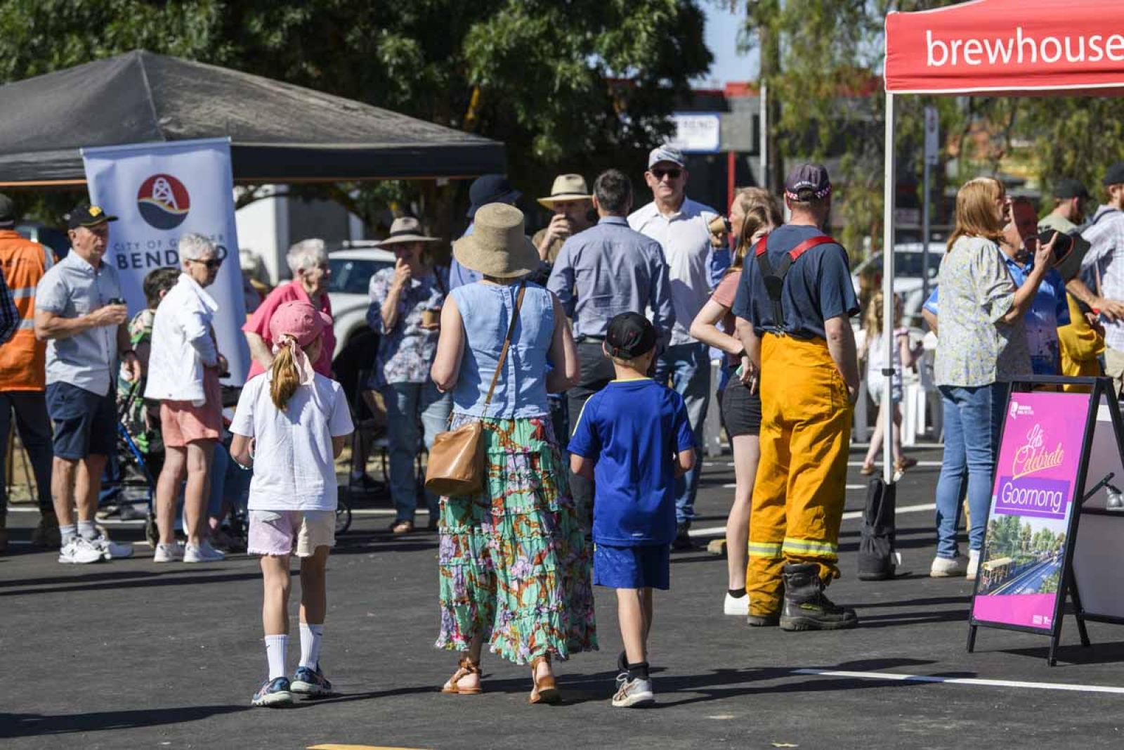 The Goornong Station community celebration event was well attended, with free food and drinks, games and live music among the attractions enjoyed by patrons. 