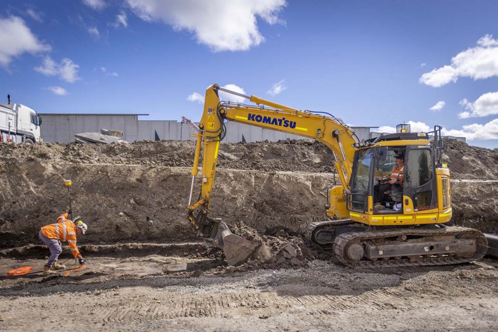 Post and Panel Wall Excavation (Remington Drive)