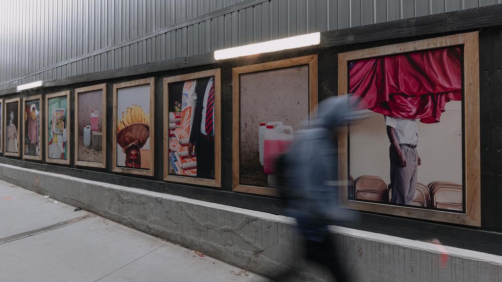 street gallery with multiple images