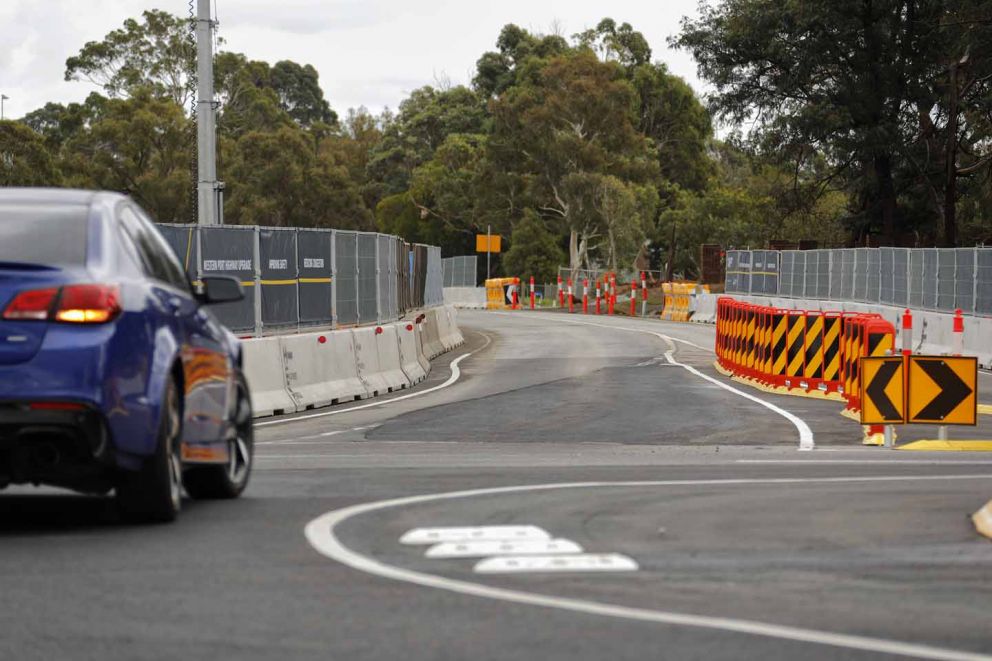 View from the Ballarto Road roundabout