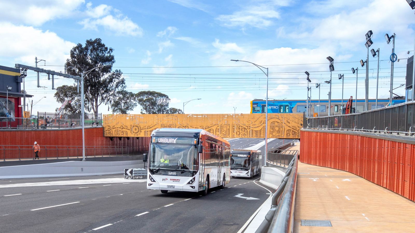 Gap Road complete and opens to traffic.