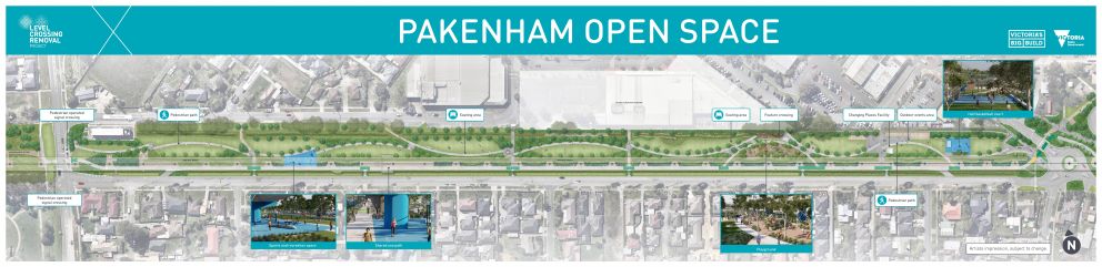 Pakenham open space roll plot