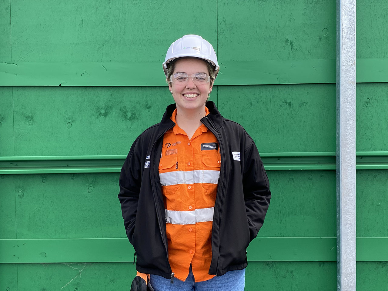 Kate O'Donnel an intern for the SRL environment team