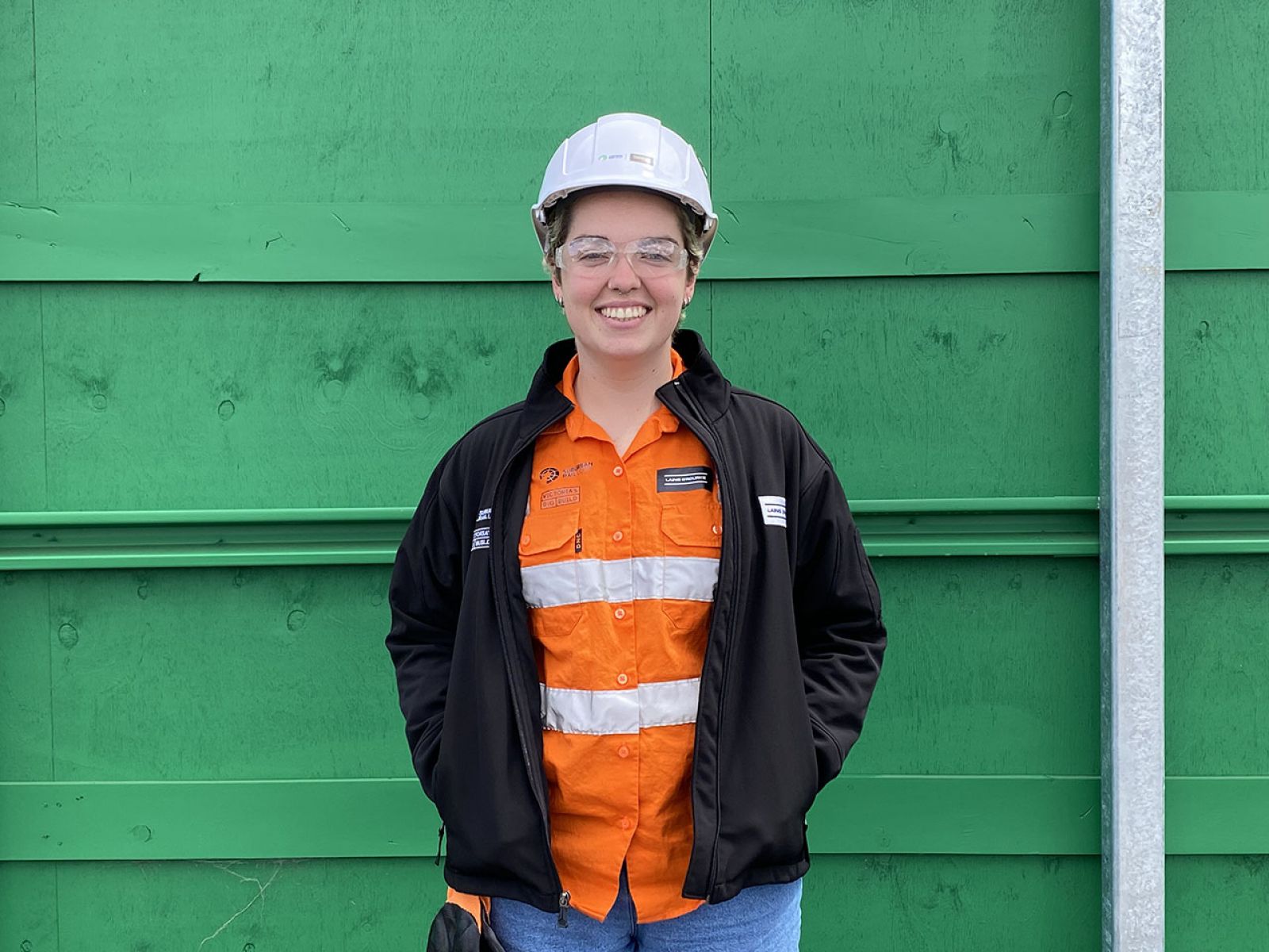 Kate O'Donnel an intern for the SRL environment team