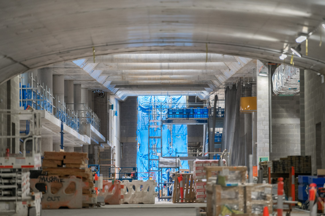 Building Parkville Station Victoria’s Big Build