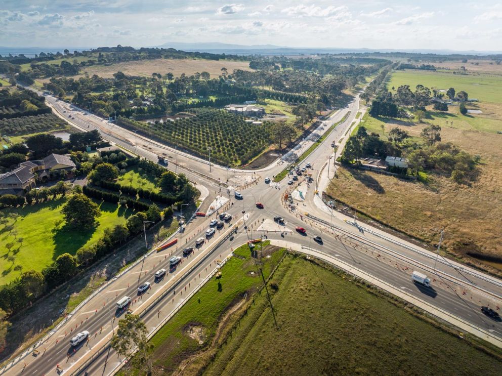 April 2023 - Traffic Switch along Mickleham Road