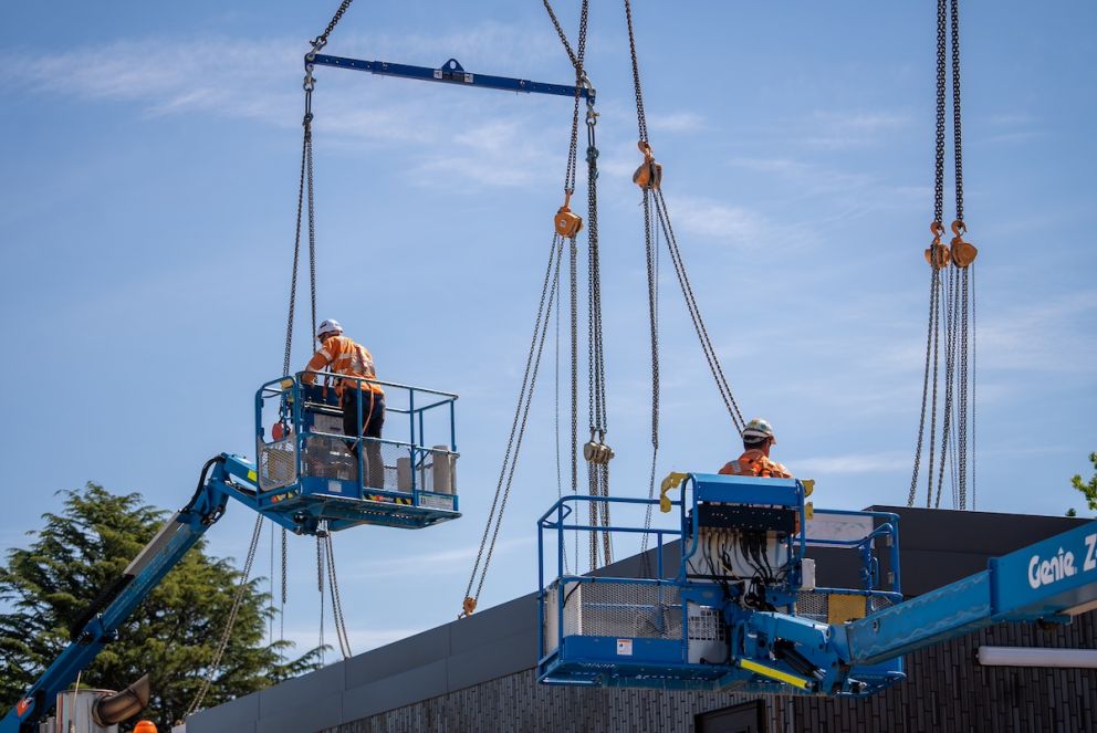 Building the station offsite minimises disruption to train services and other project works