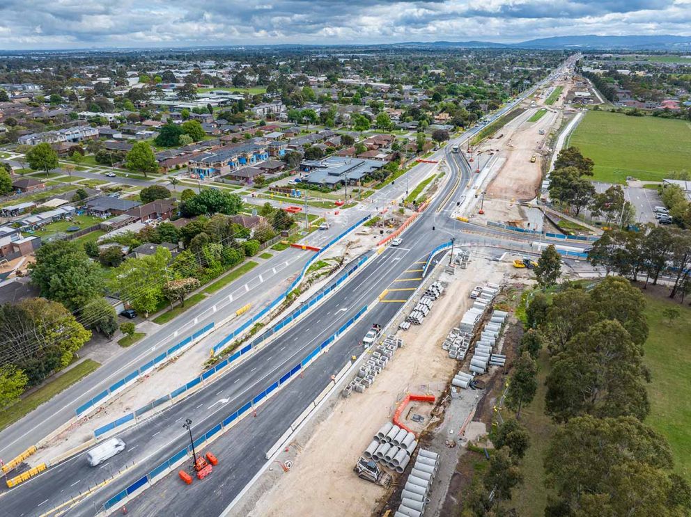 Lyall Street intersection upgrade