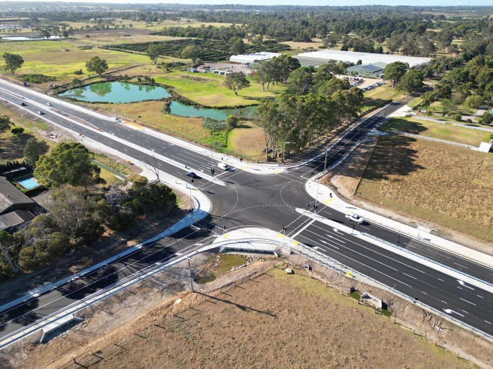 We’ve upgraded the traffic lights at the intersection of Taylors Road.