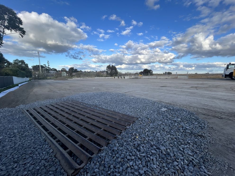 Old Calder Highway laydown area