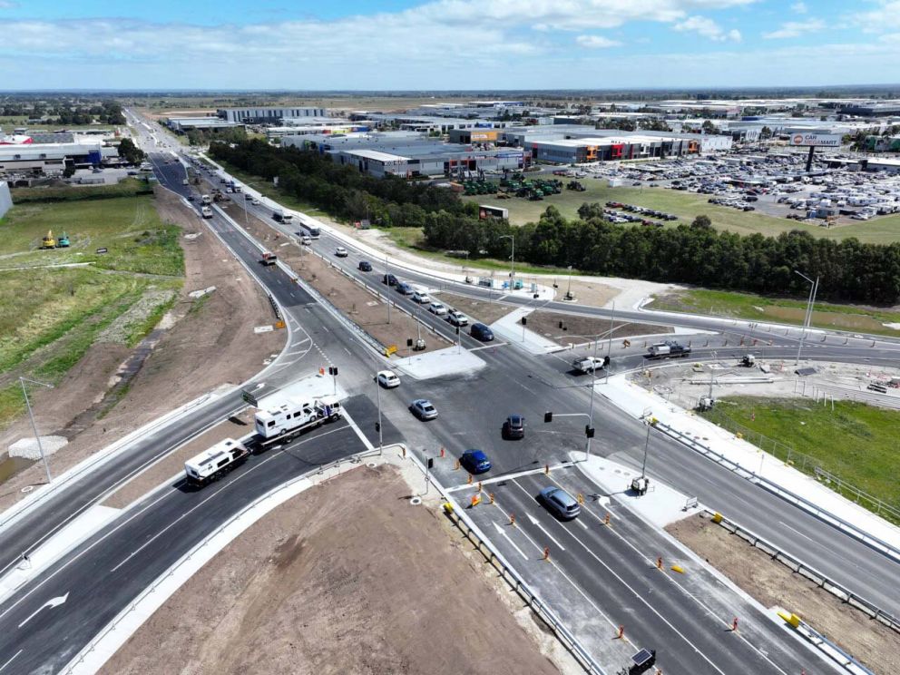 The new intersections on Healesville-Koo Wee Rup Road are open