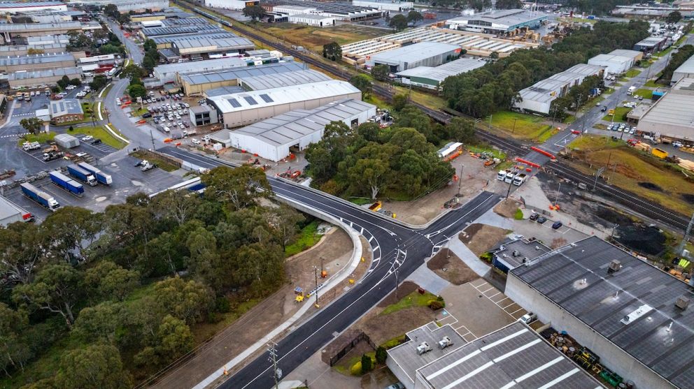 The new road bridge connecting Progress Street to Fowler Road has opened and the Progress Street level crossing has permanently closed
