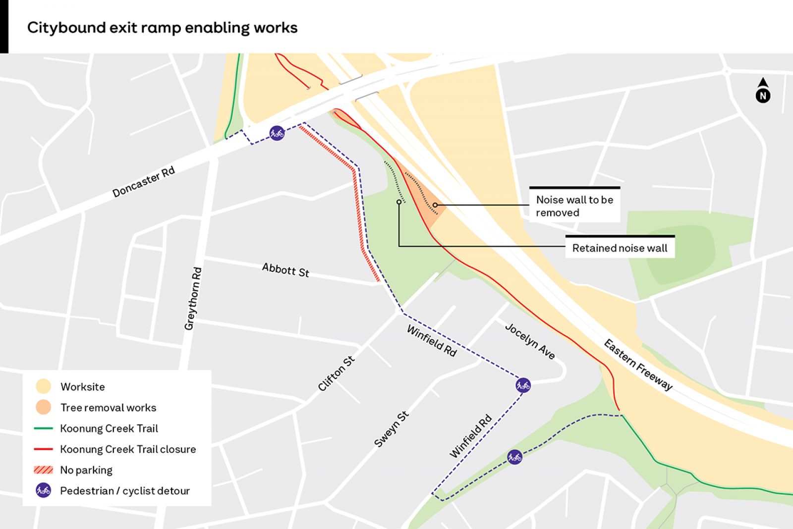 Citybound-exit-ramp-enabling-works
