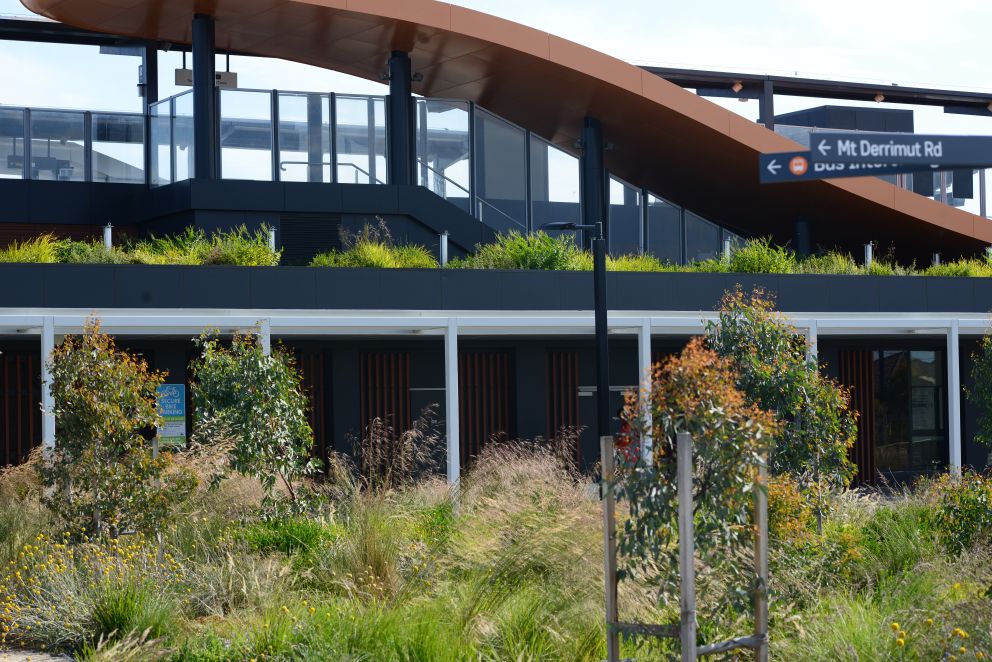 Deer Park Station landscaping