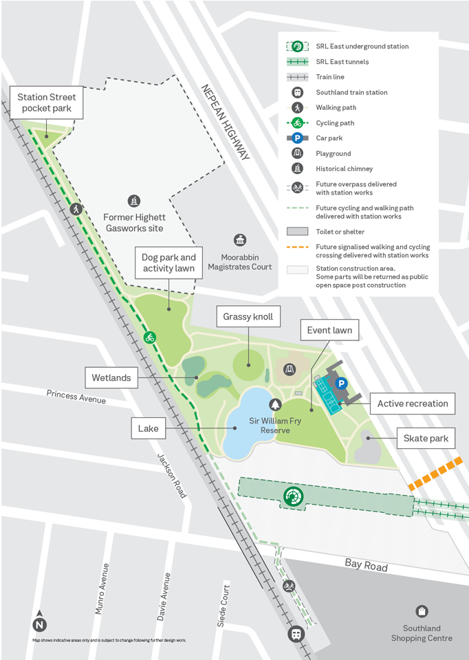 Updated designs for the new open space SWFR map