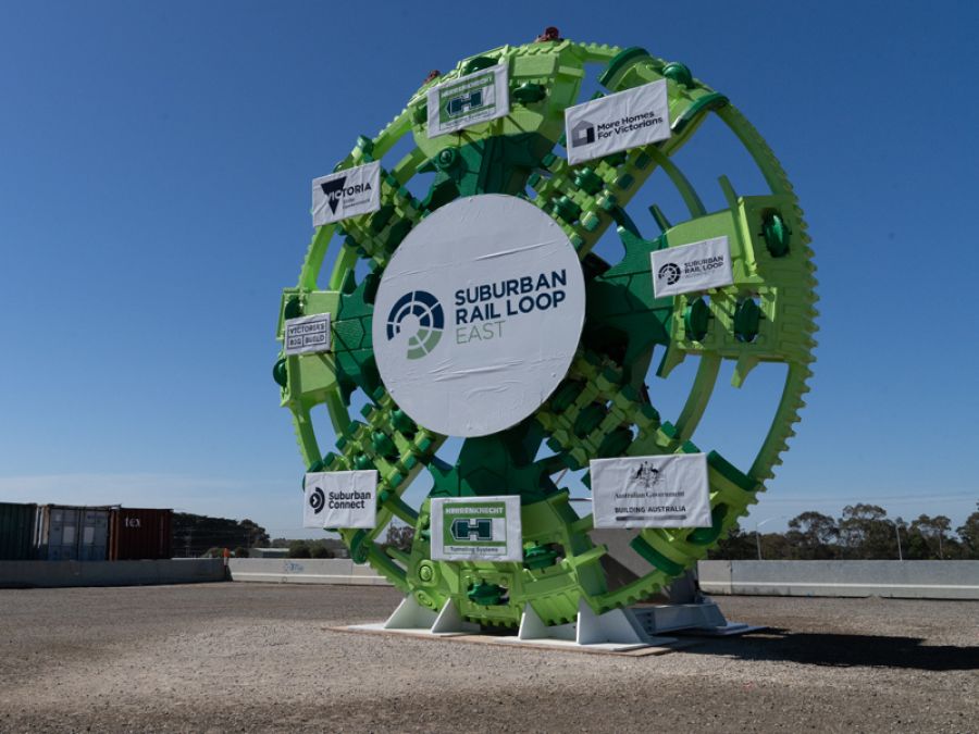 Cutter head arrives onsite for the SRLA