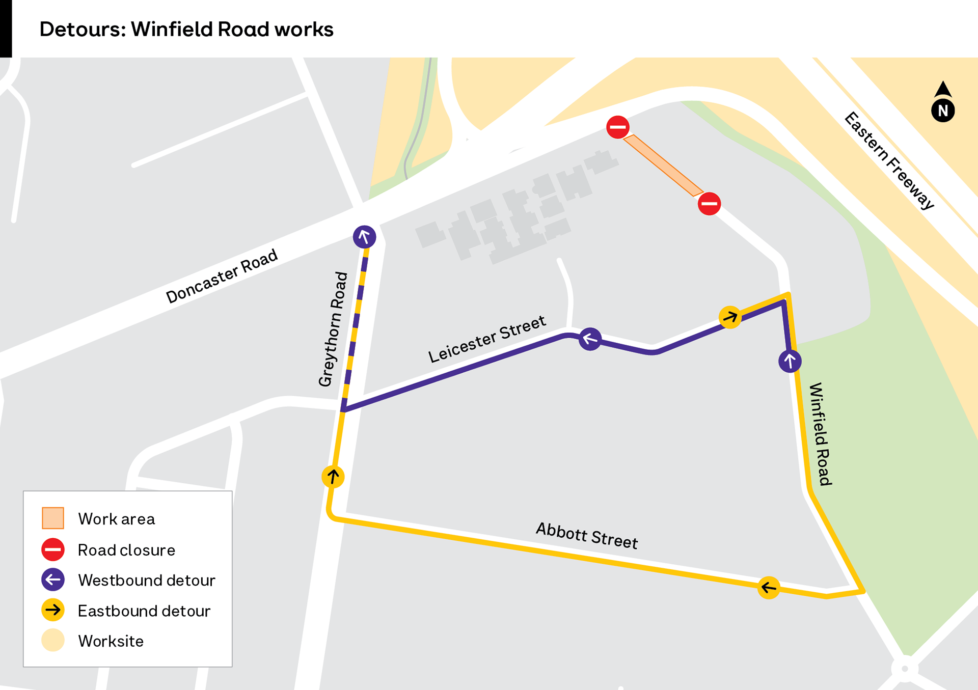 Winfield_Road_closure_detour_map