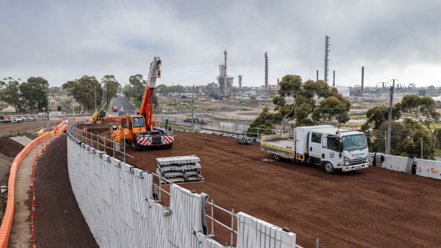 A new path will run long the western side of the bridge