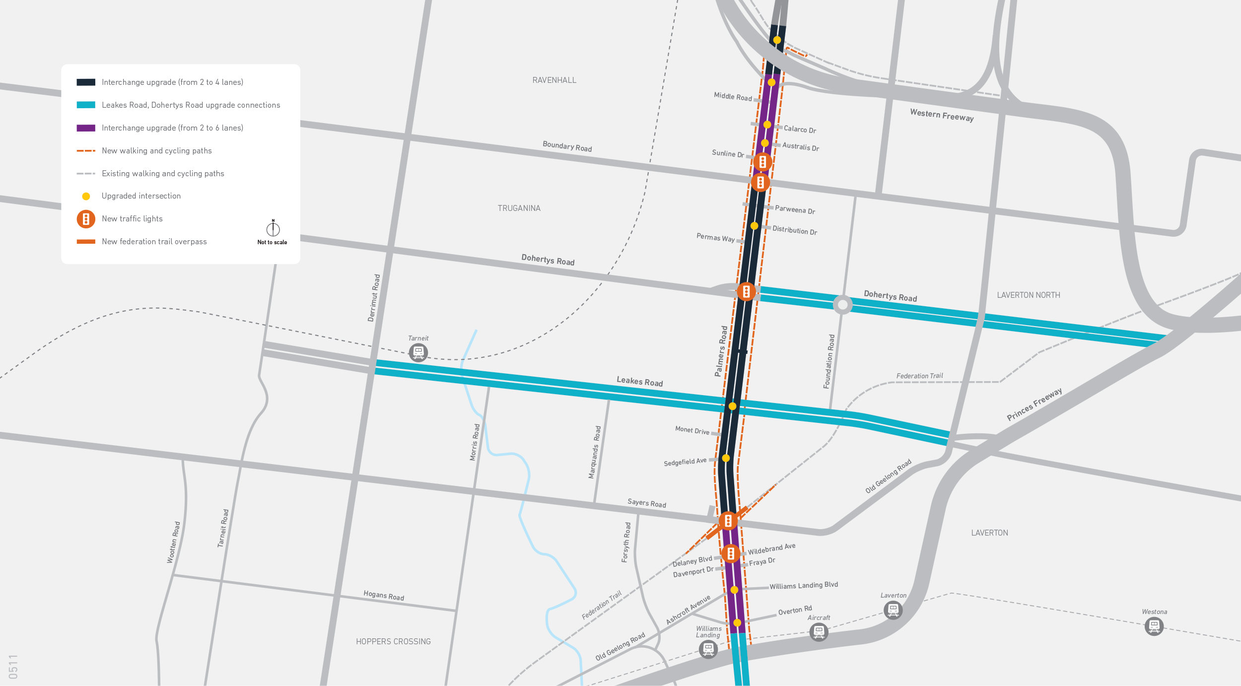 Palmers Road Map