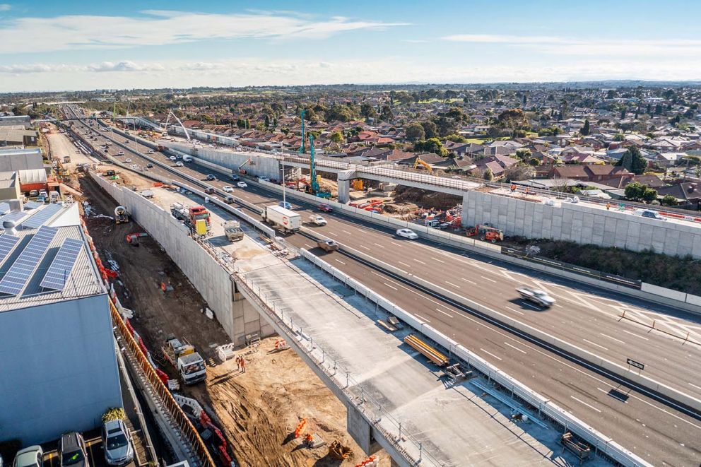 New ramps at Edgars Road