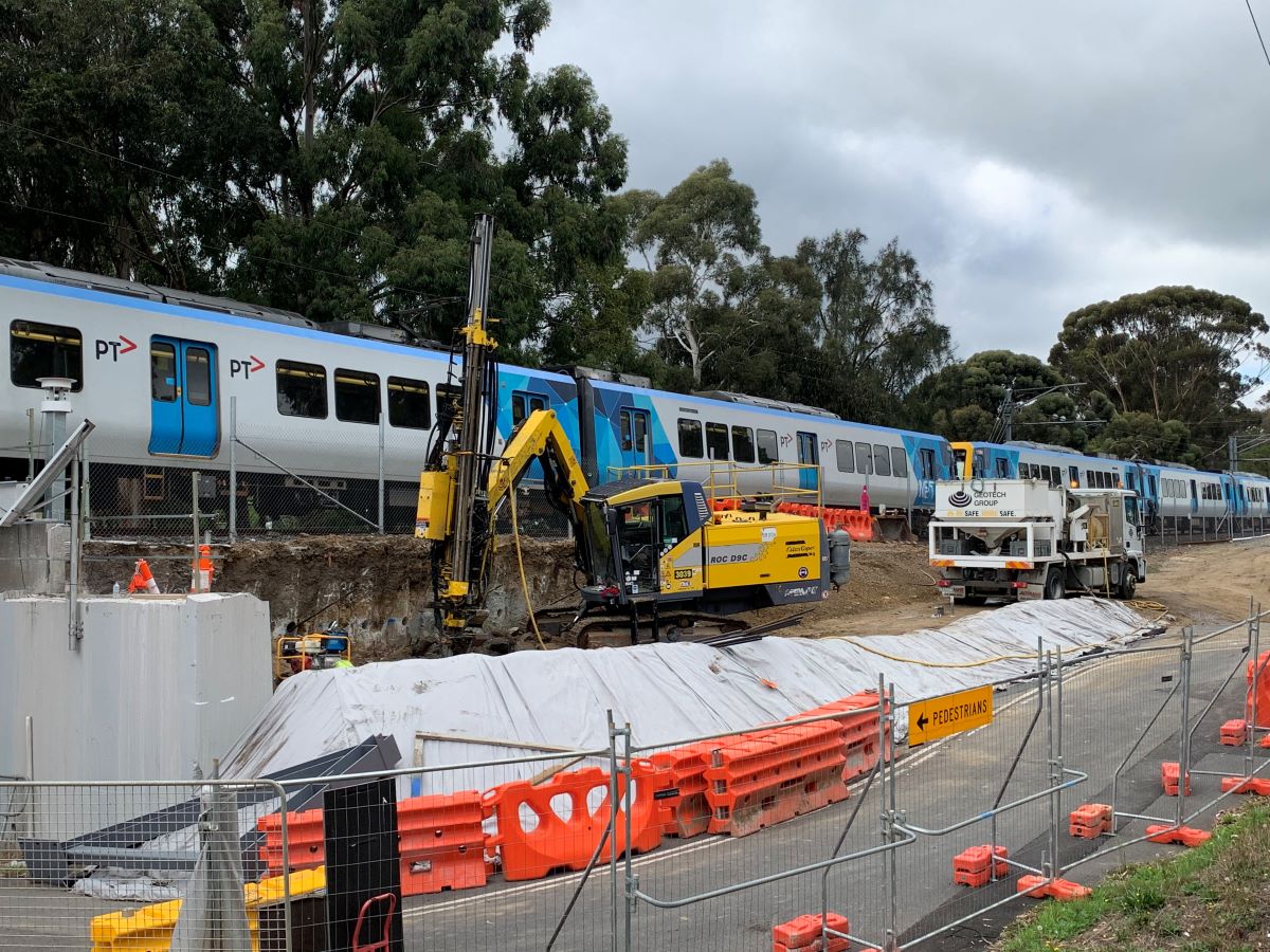 Works underway in Greensborough