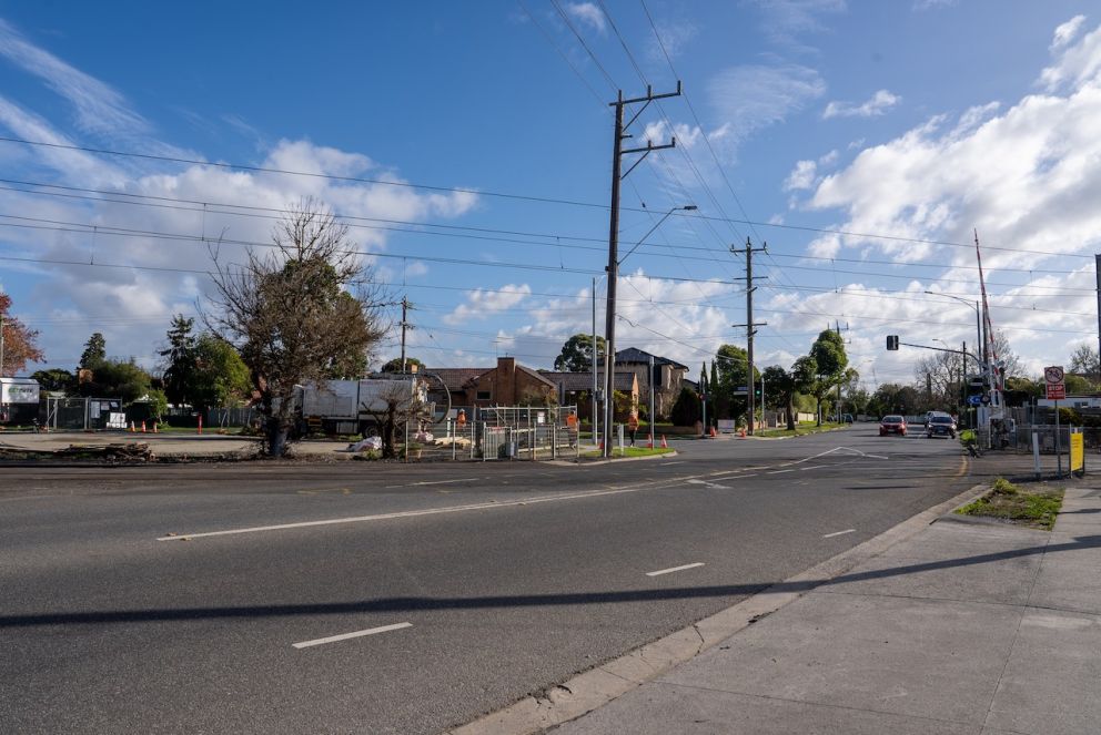 Bedford Road June 2023 works Victoria’s Big Build